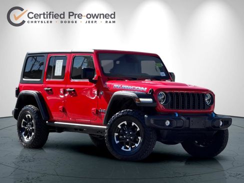 Certified 2025 Jeep Wrangler Unlimited Rubicon 4xe AWD/4WD image 2