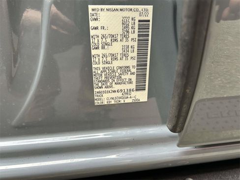 Used 2022 Nissan Frontier PRO-4X w/ Technology Package image 32