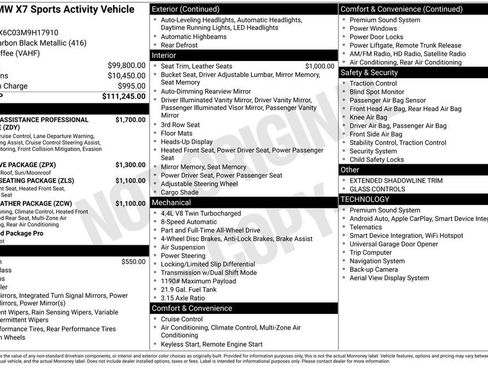 Used 2021 BMW X7 M50i image 43