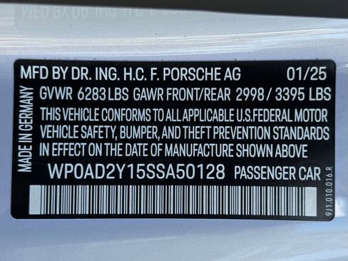 New 2025 Porsche Taycan GTS AWD/4WD image 38