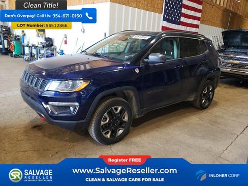 Used 2017 Jeep Compass Trailhawk w/ Leather Interior Group AWD/4WD image 1