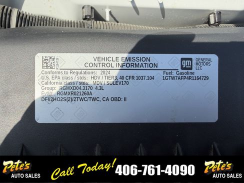 Used 2024 GMC Savana 2500 w/ Driver Convenience Package RWD image 44