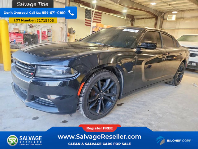 Used 2016 Dodge Charger R/T w/ Blacktop Package RWD image 1