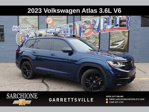 Used 2023 Volkswagen Atlas SEL R-Line AWD/4WD image 1