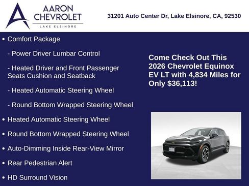 Used 2026 Chevrolet Equinox EV LT image 10