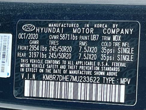 Used 2021 Hyundai Palisade Calligraphy AWD/4WD image 35