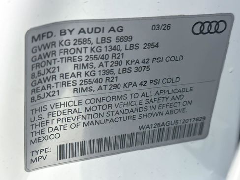 New 2026 Audi SQ5 Premium Plus AWD/4WD image 27