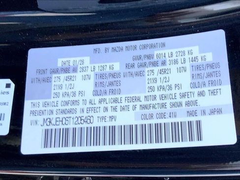 New 2026 MAZDA CX-70 3.3 Turbo S w/ Premium Plus image 21