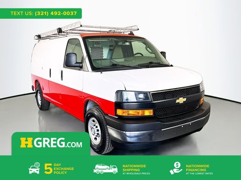 Used 2018 Chevrolet Express 3500 w/ Driver Convenience Package RWD image 1