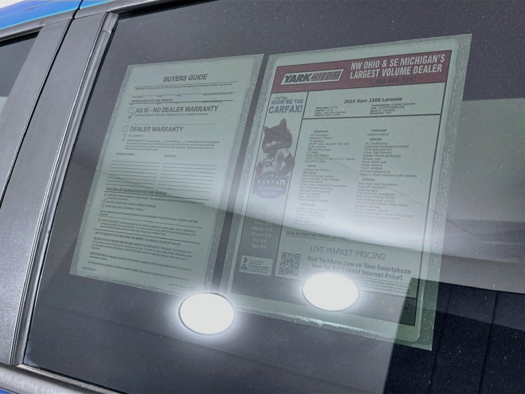 Certified 2025 RAM 1500 Laramie AWD/4WD image 16