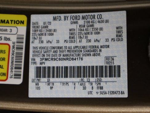 Used 2022 Ford Bronco Sport Outer Banks w/ Tech Package AWD/4WD image 36