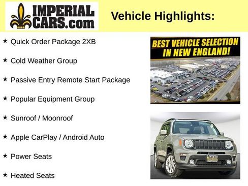 Used 2020 Jeep Renegade Latitude w/ Cold Weather Group AWD/4WD image 8