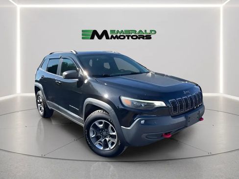 Used 2019 Jeep Cherokee Trailhawk w/ Comfort & Convenience Group AWD/4WD image 1