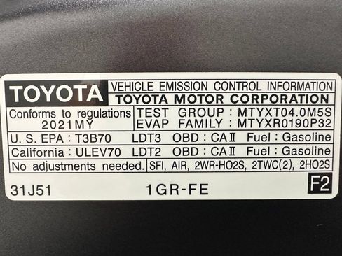 Used 2021 Toyota 4Runner Nightshade AWD/4WD image 65