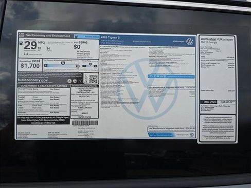 New 2026 Volkswagen Tiguan S image 20