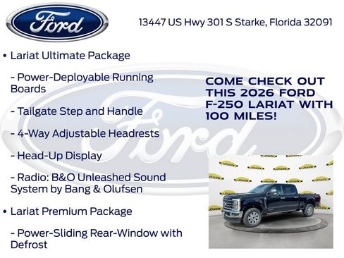 New 2026 Ford F250 Lariat w/ Lariat Ultimate Package AWD/4WD image 30
