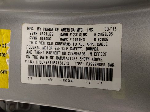 Used 2015 Honda Accord EX-L image 33