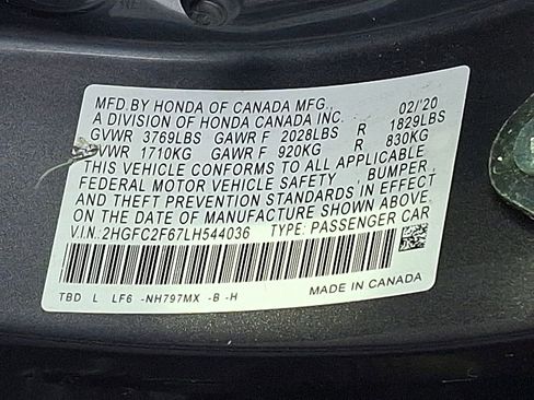 Used 2020 Honda Civic LX image 25