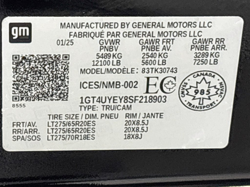 Certified 2025 GMC Sierra 3500 Denali Ultimate AWD/4WD image 37