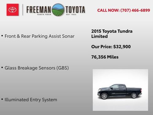 Used 2015 Toyota Tundra Limited w/ Limited Premium Package AWD/4WD image 10