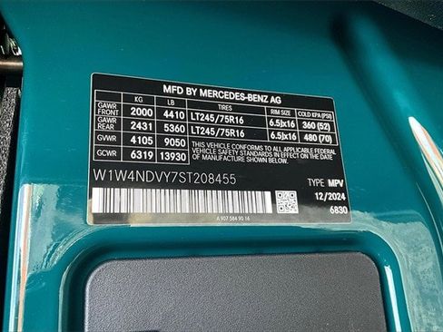 New 2025 Mercedes-Benz Sprinter 2500 image 16