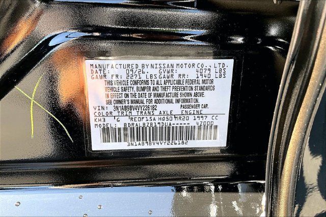 New 2027 Nissan Sentra S w/ Floor Mat Package FWD image 8