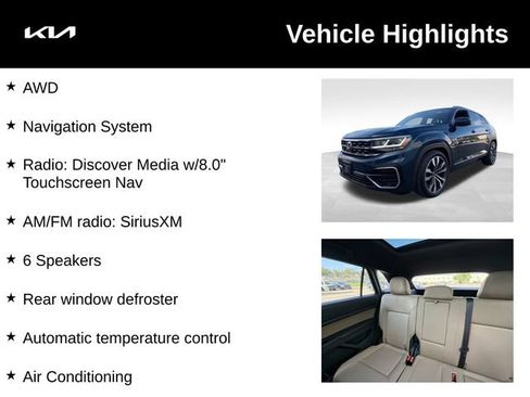 Used 2020 Volkswagen Atlas Cross Sport SEL R-Line AWD/4WD image 5