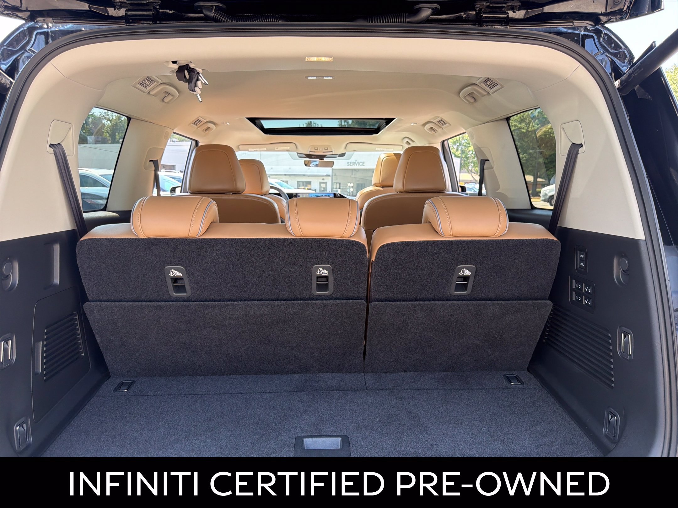 Certified 2025 INFINITI QX80 Luxe AWD/4WD image 31