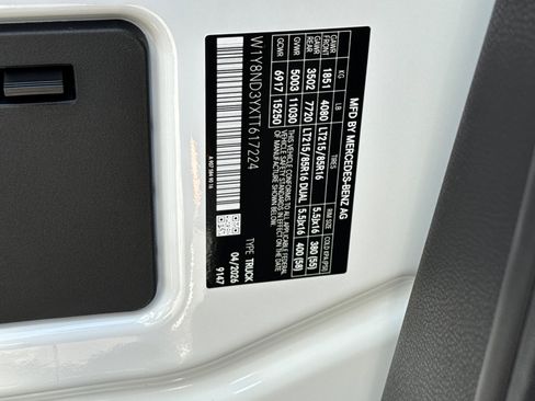 New 2026 Mercedes-Benz Sprinter 3500 image 25