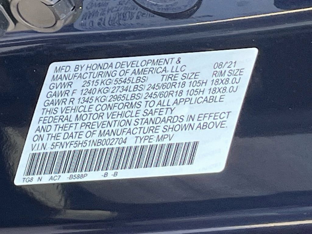 Used 2022 Honda Pilot EX-L image 34