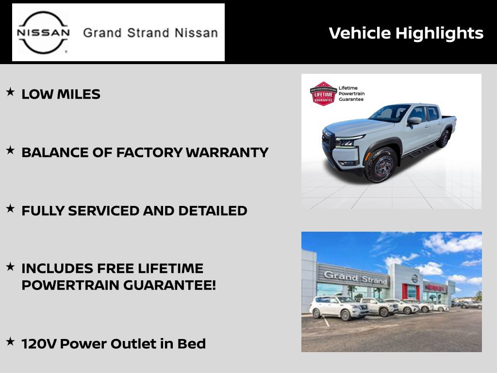 Certified 2026 Nissan Frontier Pro-X w/ Pro Premium Package RWD image 8