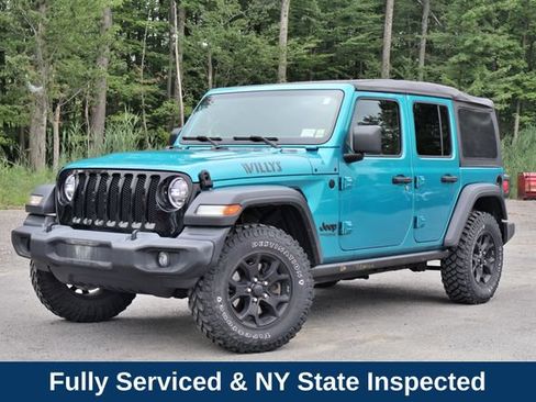 Used 2020 Jeep Wrangler Unlimited Sport AWD/4WD image 2
