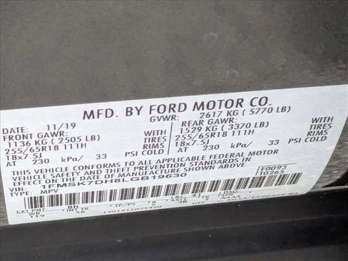 Used 2020 Ford Explorer XLT w/ Equipment Group 202A image 23