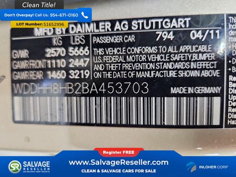 Used 2011 Mercedes-Benz E 350 4MATIC Wagon w/ Premium 1 Pkg image 17