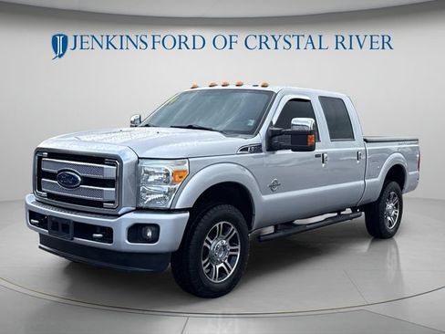 Used 2014 Ford F350 Platinum w/ Snow Plow Prep Package AWD/4WD image 10