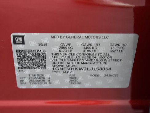 Used 2020 Chevrolet Traverse LT w/ LT Premium Package AWD/4WD image 34