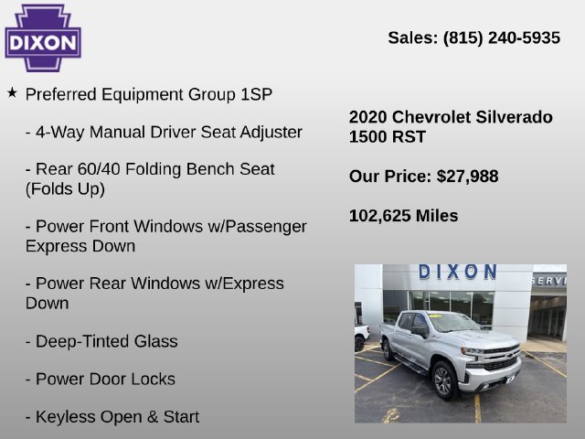 Used 2020 Chevrolet Silverado 1500 RST AWD/4WD image 4