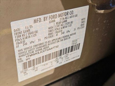 New 2026 Ford Explorer Tremor w/ Tremor Ultimate Package image 18