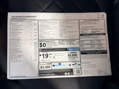 New 2026 BMW X5 M60i AWD/4WD image 21