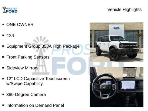 Used 2023 Ford Bronco Wildtrak AWD/4WD image 5