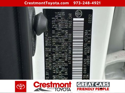 Certified 2023 Toyota Camry LE w/ Convenience Package image 16