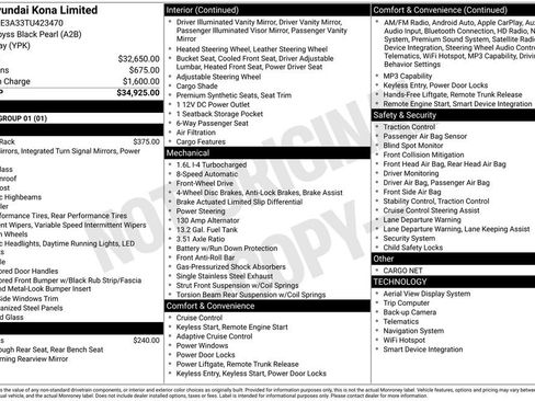 Used 2026 Hyundai Kona Limited FWD image 7