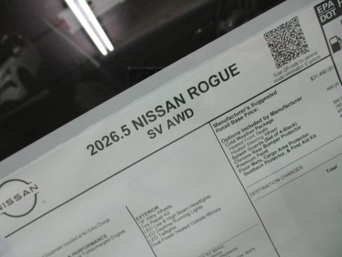 New 2026 Nissan Rogue SV w/ Cold Weather Package image 5
