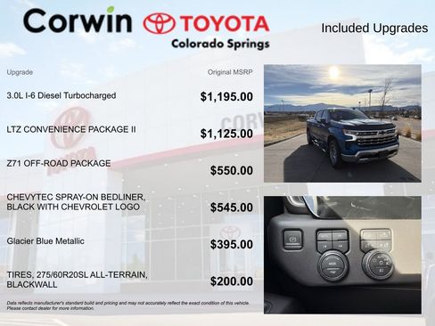 Used 2022 Chevrolet Silverado 1500 LTZ w/ LTZ Convenience Package II AWD/4WD image 4