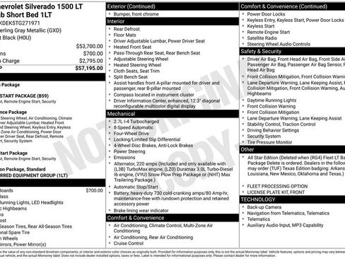 Used 2026 Chevrolet Silverado 1500 LT AWD/4WD image 4