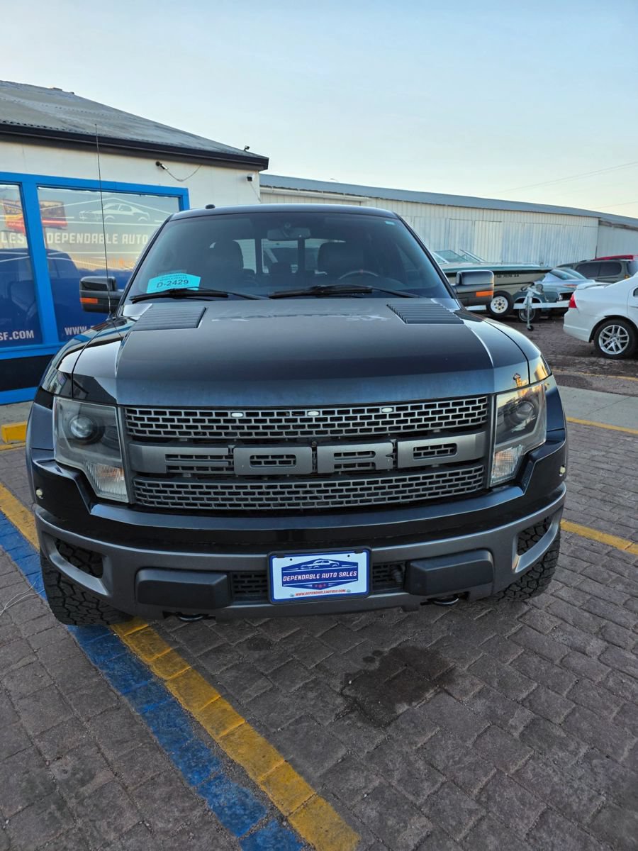 Used 2013 Ford F150 Raptor w/ SVT Exterior Graphics Pkg AWD/4WD image 2