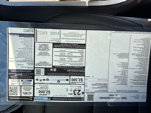 New 2025 Nissan Murano SL AWD/4WD image 10