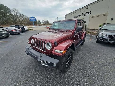 Used 2021 Jeep Wrangler Unlimited Sahara w/ Cold Weather Group AWD/4WD image 1