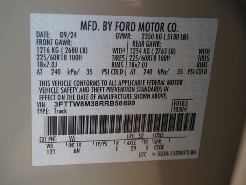 Used 2024 Ford Maverick Lariat FWD image 33