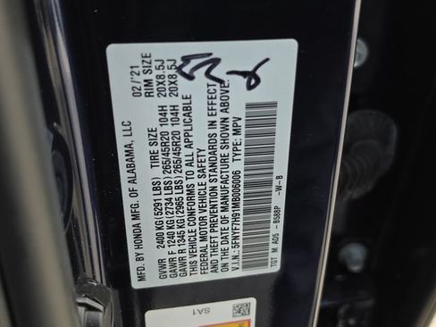 Used 2021 Honda Passport Touring image 35